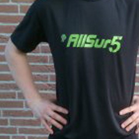 Functioneel Allsur5 shirt